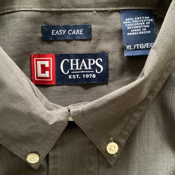 Chaps Long Sleeve Dress Shirt - Picture 3 of 5